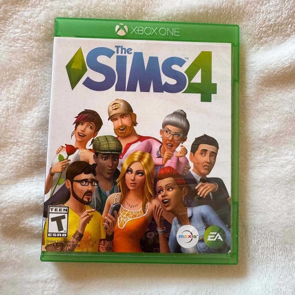 MICROSOFT XBOX ONE THE SIMS 4 2017 RATED T VIDEO GAME USED